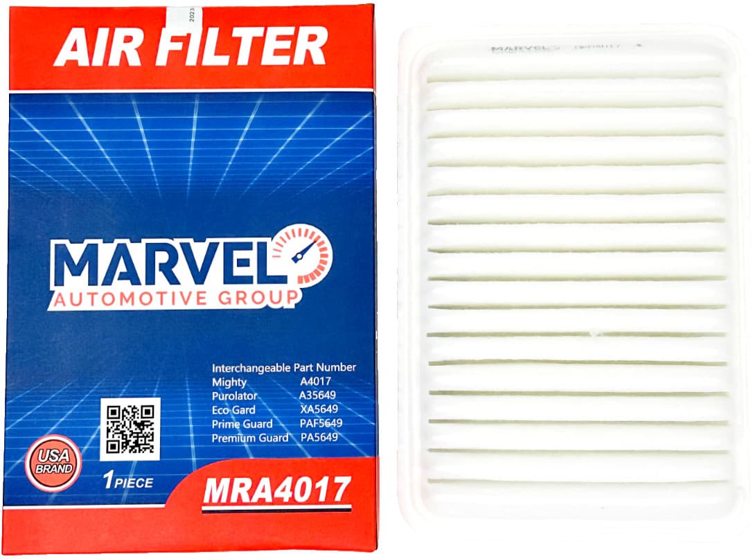 Marvel Air Filter MRA4017 (17801-28030) for Toyota Camry 2007-2017 2.4L 2.5L