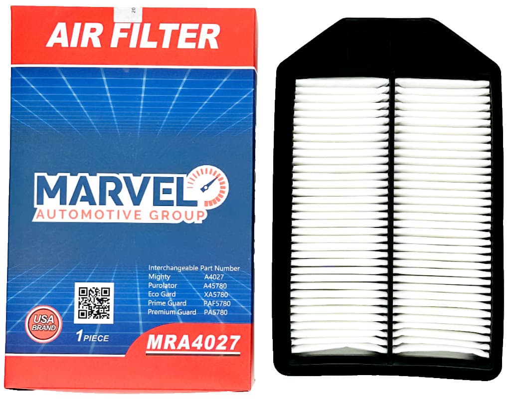Marvel Engine Air Filter MRA4027 (17220-RZA-000) for Honda CR-V 2007-2009 2.4L
