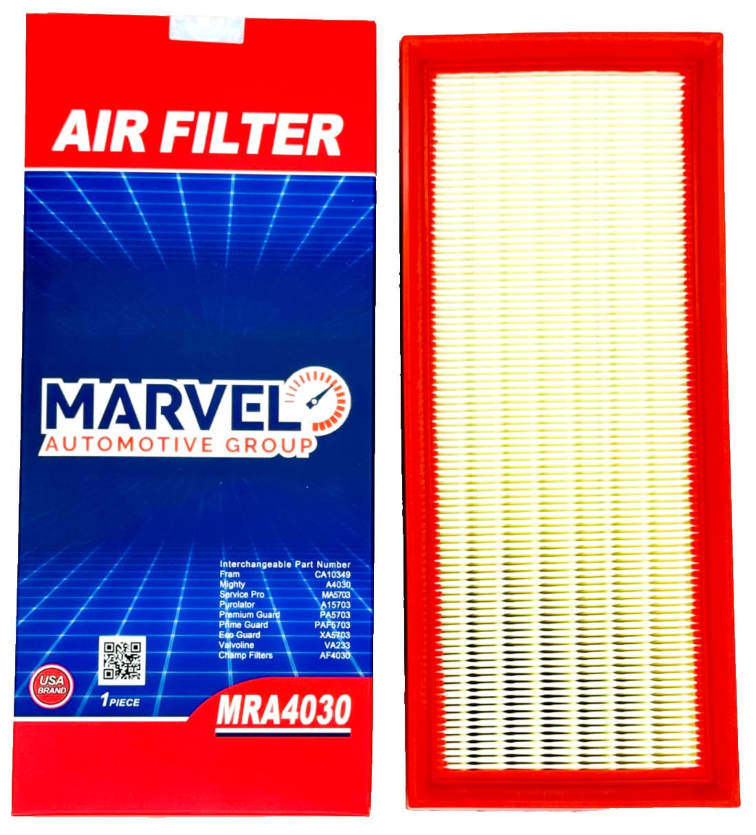 Marvel Engine Air Filter MRA4030 (16546-JA00A) for Nissan Altima 2007-2013 2.5L
