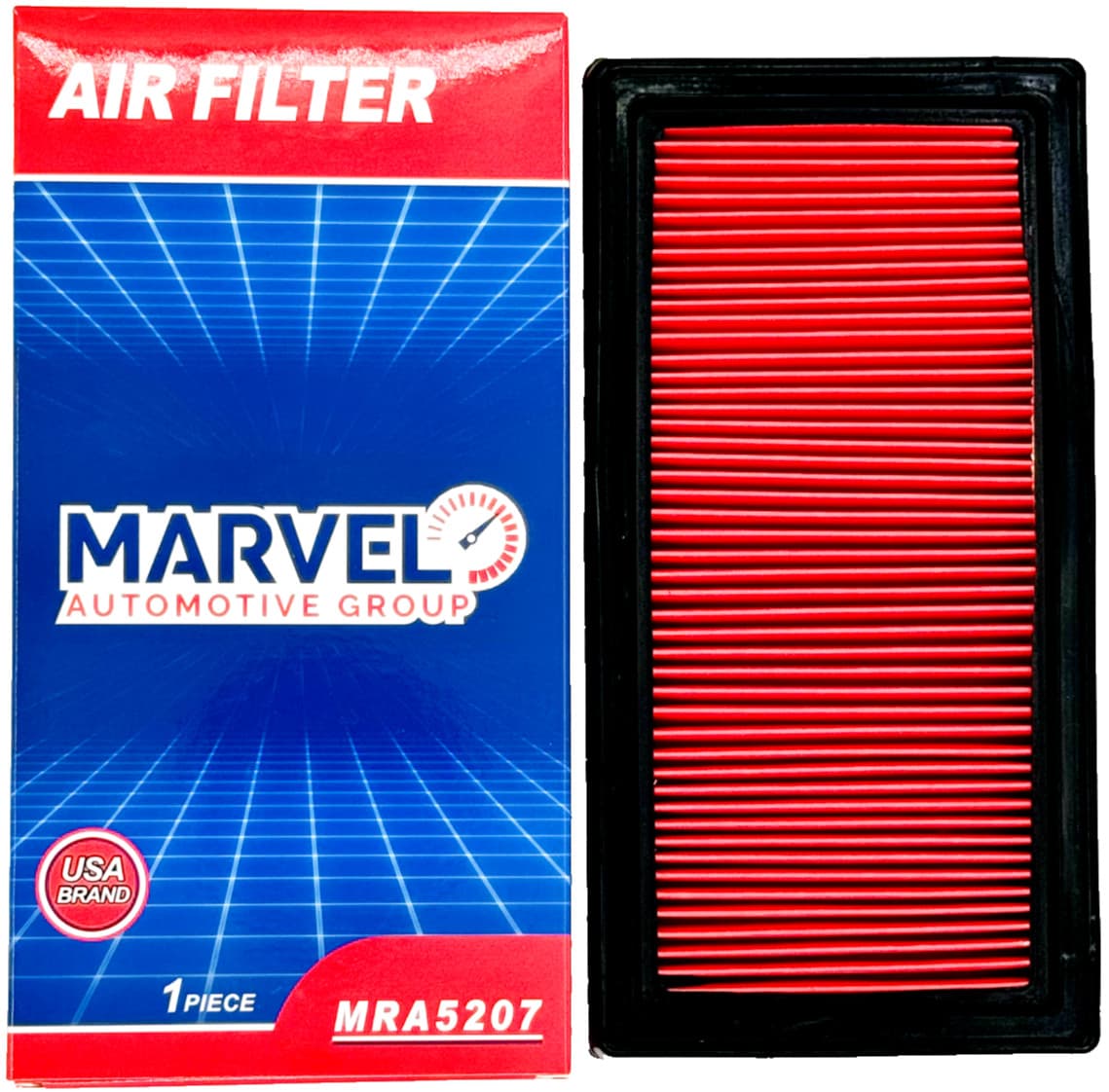 Marvel Engine Air Filter MRA5207 (16546-3AW0A) for Nissan Versa 2012-2019 1.6L