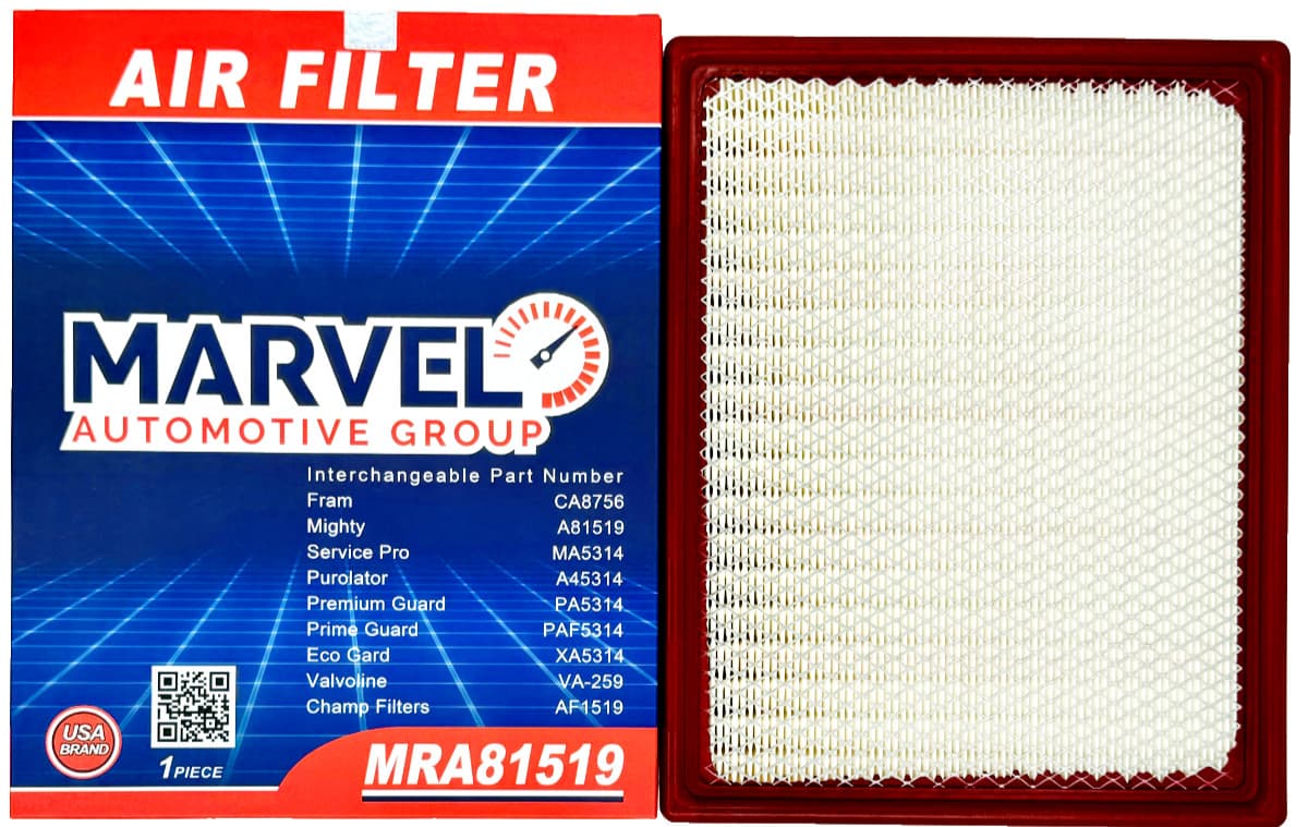 Marvel Engine Air Filter MRA81519 (19160301) for Chevy Silverado 1500 1999-2018
