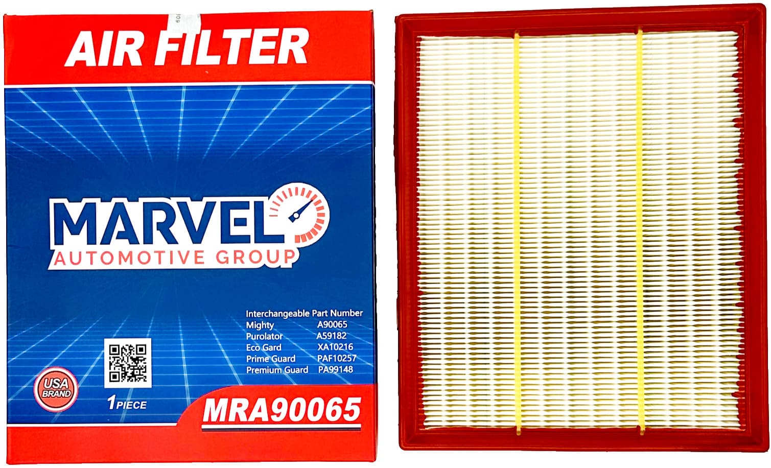Marvel Engine Air Filter MRA90065 (13 71 7 602 643) for BMW 335i 2012-2015 3.0L