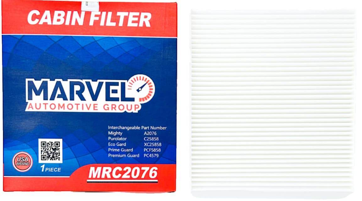 For Ram 1500 2016-2025 Marvel Cabin Air Filter (68318365AA / 68518924AB)