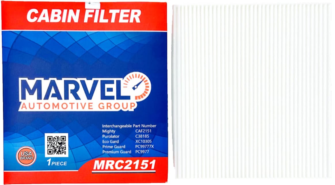 Marvel Cabin Air Filter MRC2151 (68223044AB) for Jeep Cherokee 2014-2020