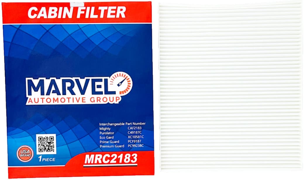 Marvel Cabin Air Filter MRC2183 (68606186AA) for Chrysler Pacifica 2017-2024