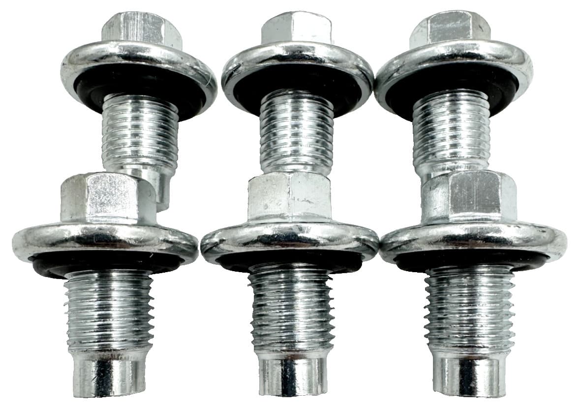 6pc 10mm- 14X1.5 Oil Drain Plug 80-40 (55568037) for Chevrolet Cruze 2011-2016