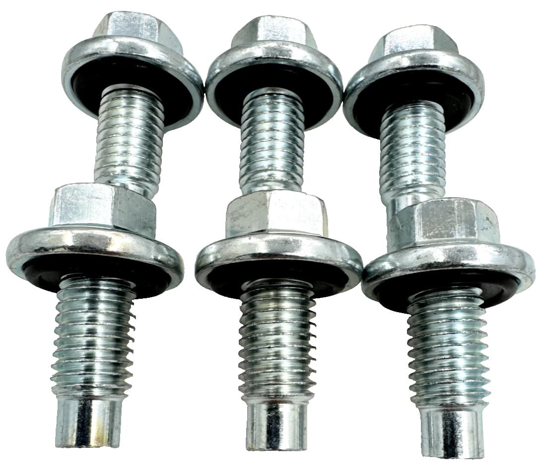 6pc 15mm-12X1.75 Oil Drain Plug (11519933 / 9L8Z-6730A) for Ford F-150 2011-2024