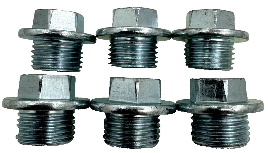 6pc 14mm- 16X2.3 Oil Drain Plug 80-38 (807016160) for Subaru Forester 2011-2019