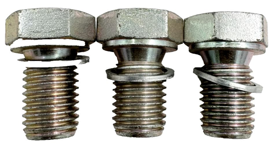 3pc 17mm-12X1.5 Oil Drain Plug 78-94 (11131273093) for BMW X5 2001-2021 3.0L