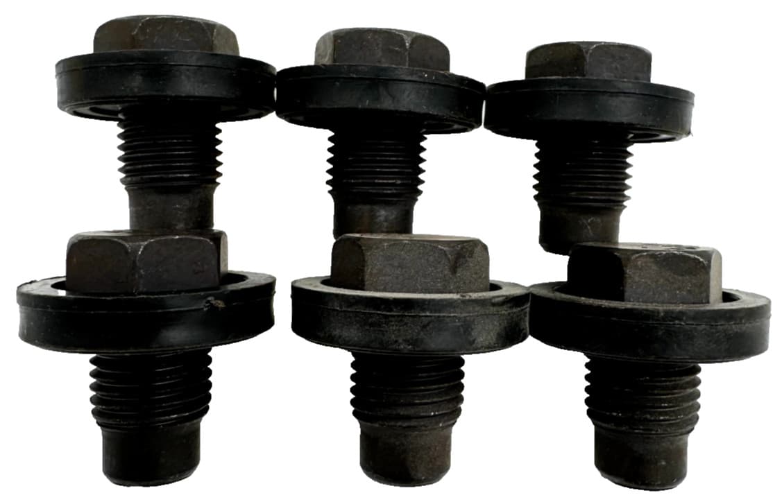 6pc 17mm-14X1.5 Oil Drain Plug 78-66 (6504894AA) for Dodge Ram 1500 2002-2010