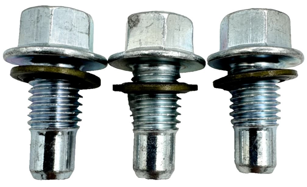 3pc 15mm-12X1.75 Oil Drain Plug 77-25 (11519933) for Chevy Colorado 2004-2021