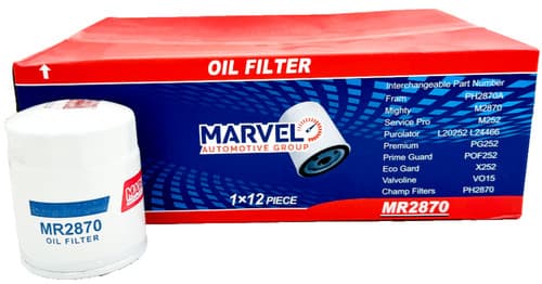 Synthetic Oil Filter MR2870 (056-115-561) for Volkswagen Jetta 1980-2016 - 12pc