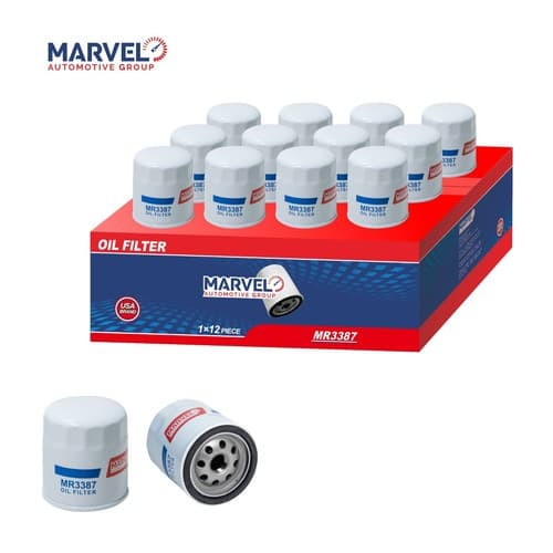 Marvel Synthetic Oil Filter MR3387 (25014233) for Chevy Silverado 2000-2013-12pc