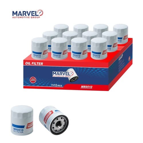 Marvel Synthetic Oil Filter MR9510 (55495105) for Chevy Silverado 2019-2024-12pc