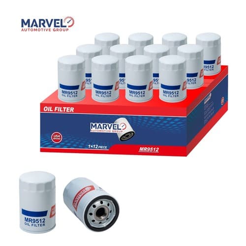 Marvel Synthetic Oil Filter MR9512 (12693541) for Chevy Blazer 2019-2024-12pc